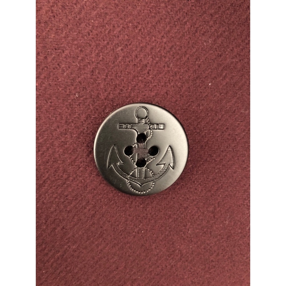 3.1 Phillip Lim Burgundy Shearling Vest - Picture 3 of 4